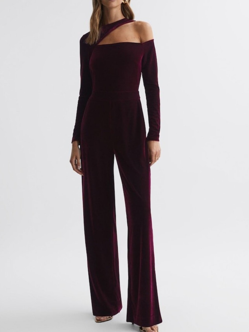 NWT REISS | $290 Adele Velver Jumpsuit